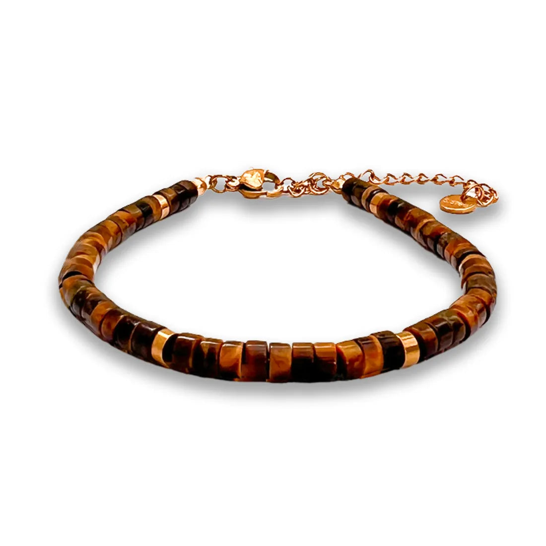 Golden Strength Tigeröga Armband