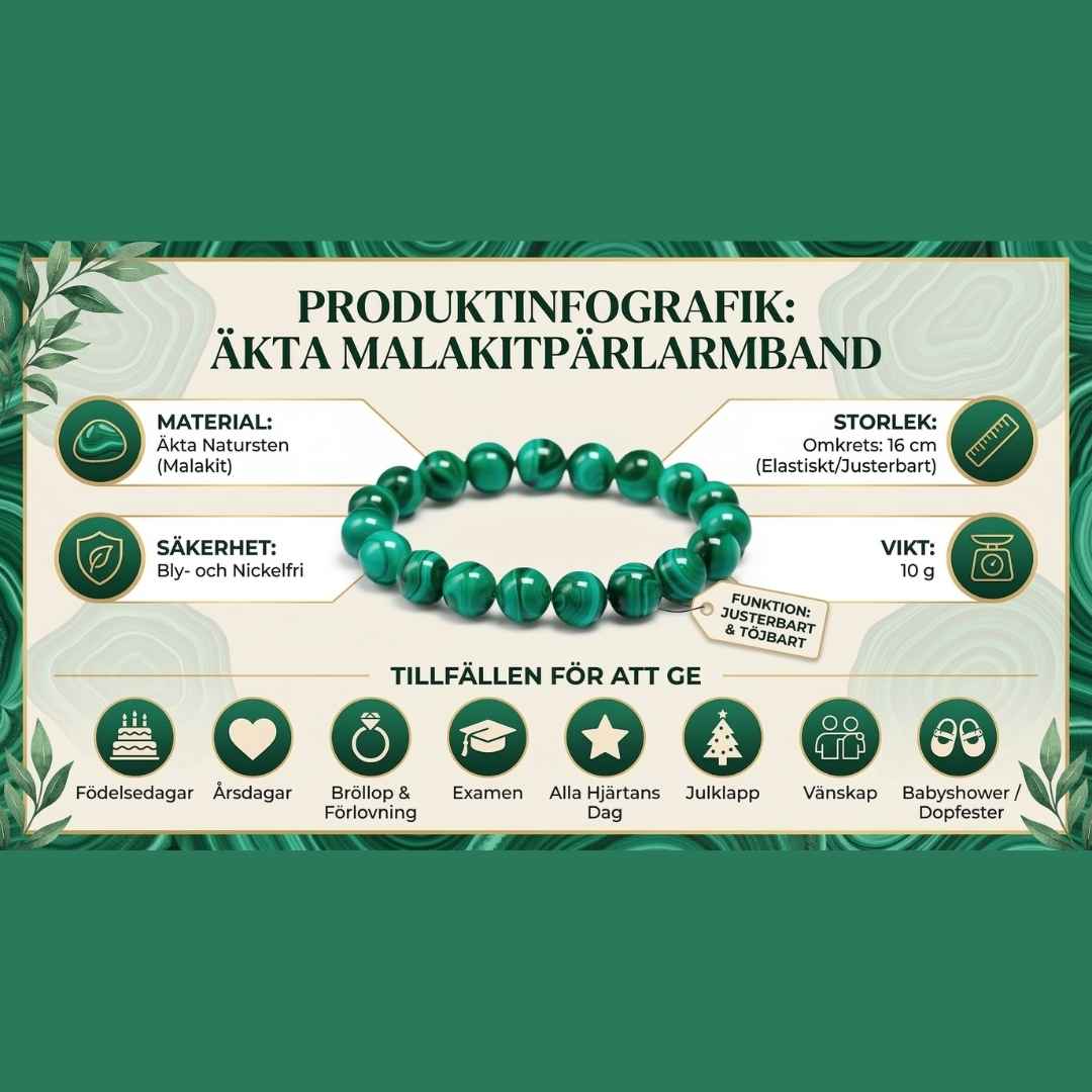 Super Malachite Crystal Bracelet