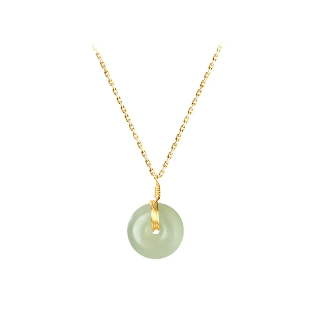 Timeless Fortune Jade Hänge Halsband