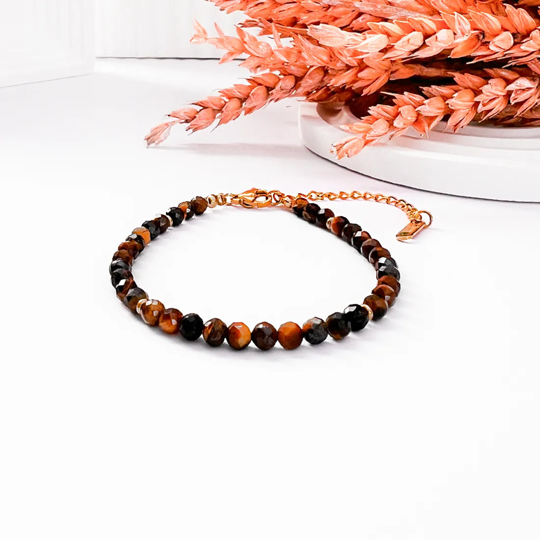Aurora Tiger Eye Facets Bracelet