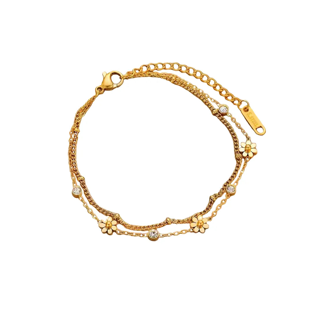 Crystal Blossom Bracelet