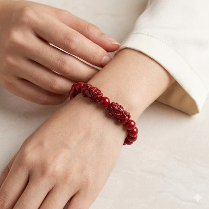 Double Pixiu Tai Chi Bracelet