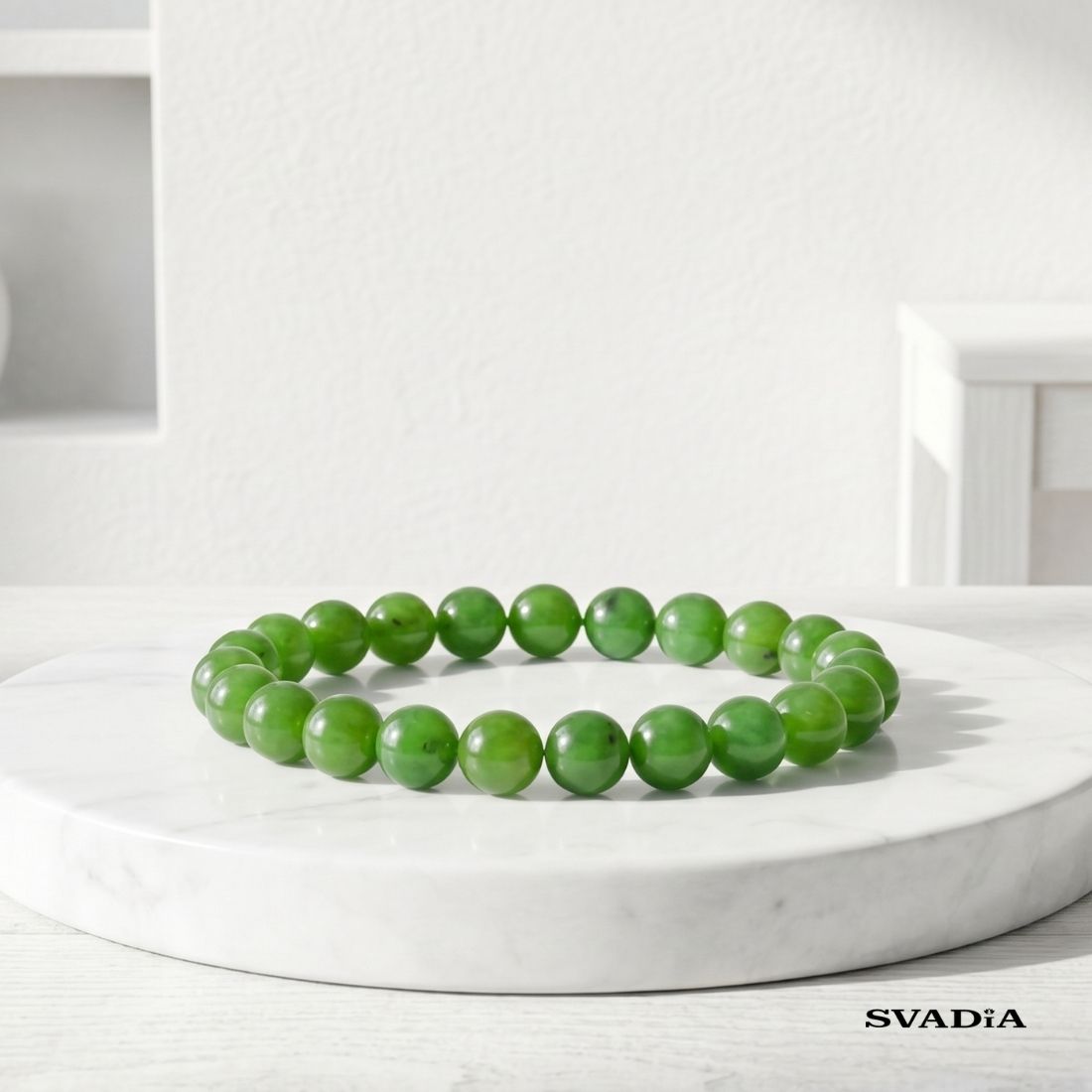 Hetian Green Jade Armband