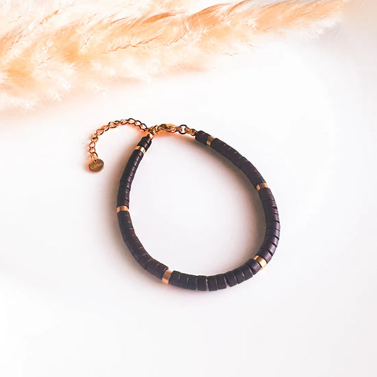 Midnight Black Spinel Bracelet