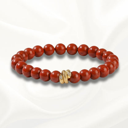 Snake Charm red Armband