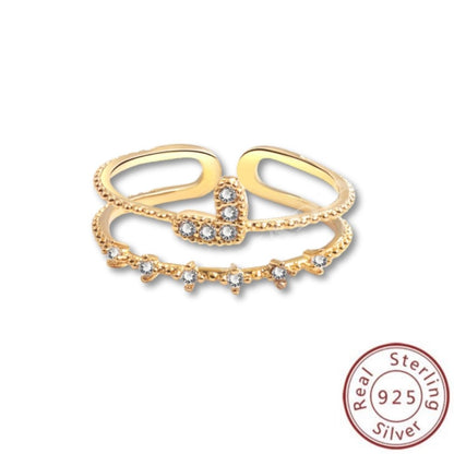 Svadia Solis Ring i 925 silver