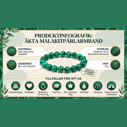 Super Malachite Crystal Bracelet