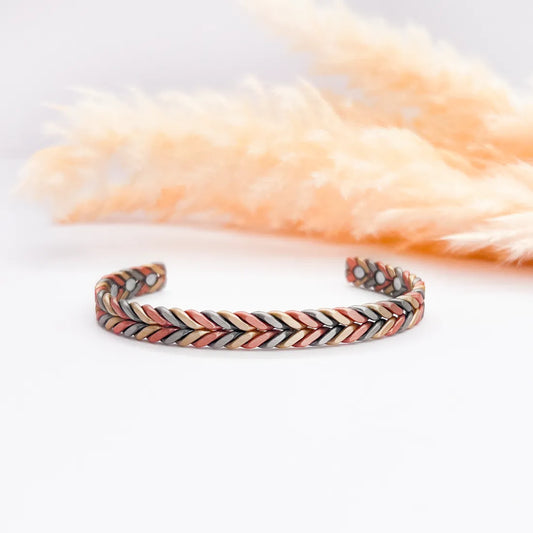 WellnessWave Koppararmband med magneter