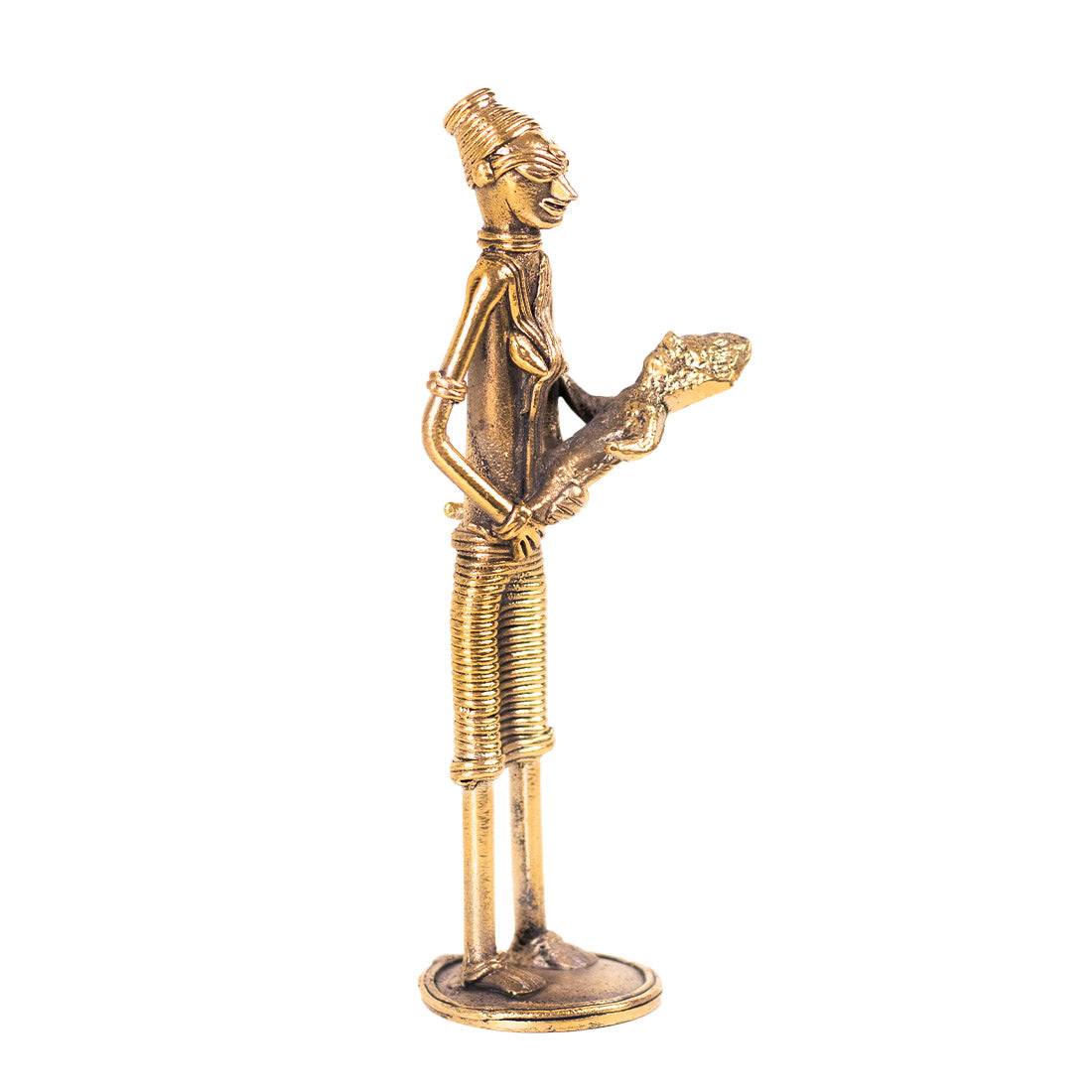Mother Figure Handmade Brass Figure